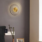 Industrial Full Copper Round Line Design LED Wall Sconce Lamp Lumendat