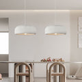 Modern Minimalist Resin Dome 1-light Pendant Light BulbSquare