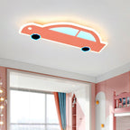 Lumendat Cartoon Creative Car Shape Iron LED Flush Mount Ceiling Light Lumendat