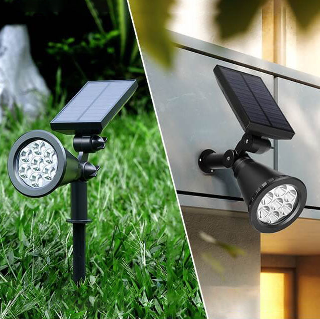 Solar Waterproof ABS Rotatable LED Outdoor Lawn Insert Landscape Light Lumendat