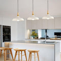 Nordic Macaron Barn Metal Wood 1-light Pendant Light BulbSquare