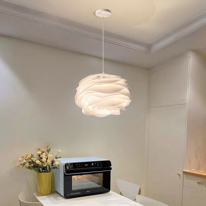 Nordic Creative Rose Pods PVC 1-Light Pendant Light