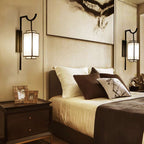 Modern Light Luxury Vintage Iron Cloth 1-Light Wall Sconce Lamp Lumendat