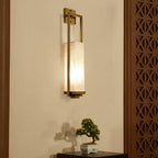 Modern Classical Minimalist Iron Cloth 1-Light Wall Sconce Lamp