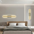 Scandinavian Modern Minimalist Wood LED Vanity Light Wall Sconce Lamp Lumendat
