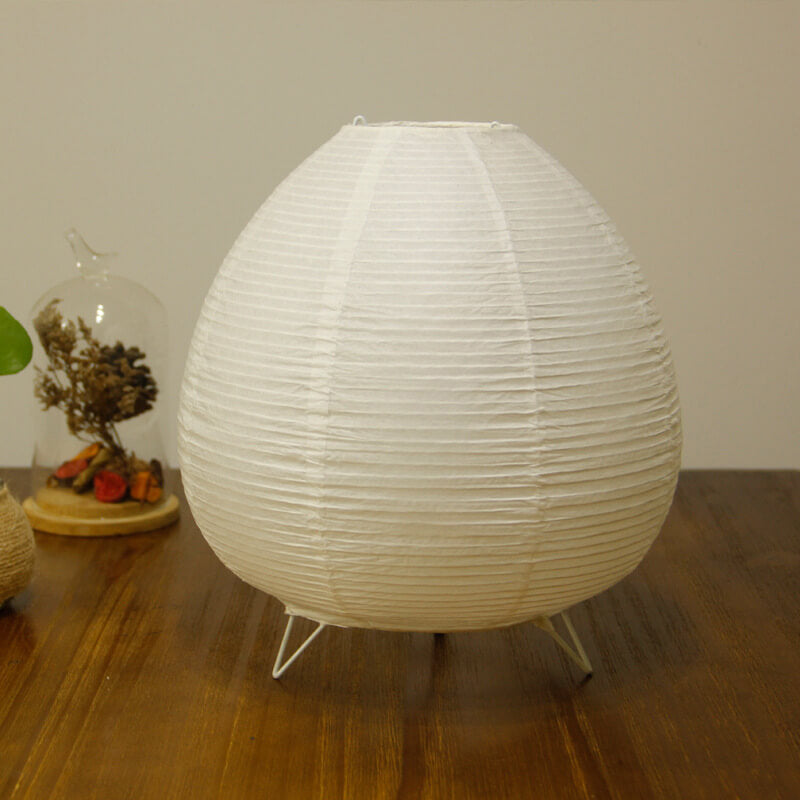 Nordic Minimalist Xuan Paper Lantern 1-Light Table Lamp Lumendat