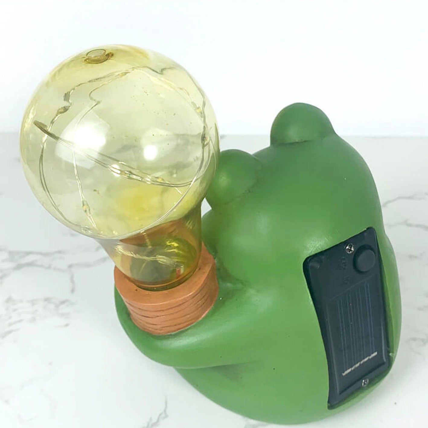 Lumendat Solar Creative Cartoon Frog Design LED Outdoor Decorative Light Lumendat