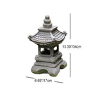 Japanese Zen Solar Waterproof Pagoda Stone LED Outdoor Garden Decoration Landscape Light Lumendat