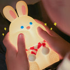 Lumendat Creative Cartoon Rabbit Silicone Pat USB LED Night Light Table Lamp Lumendat