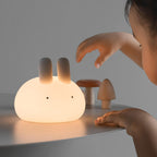 Lumendat Creative Cartoon Bunny Silicone LED Pat Night Light Table Lamp Lumendat