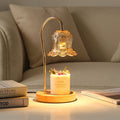 Modern Creative Simple Solid Wood Lily Of The Valley 1-Light Melting Wax Table Lamp Lumendat
