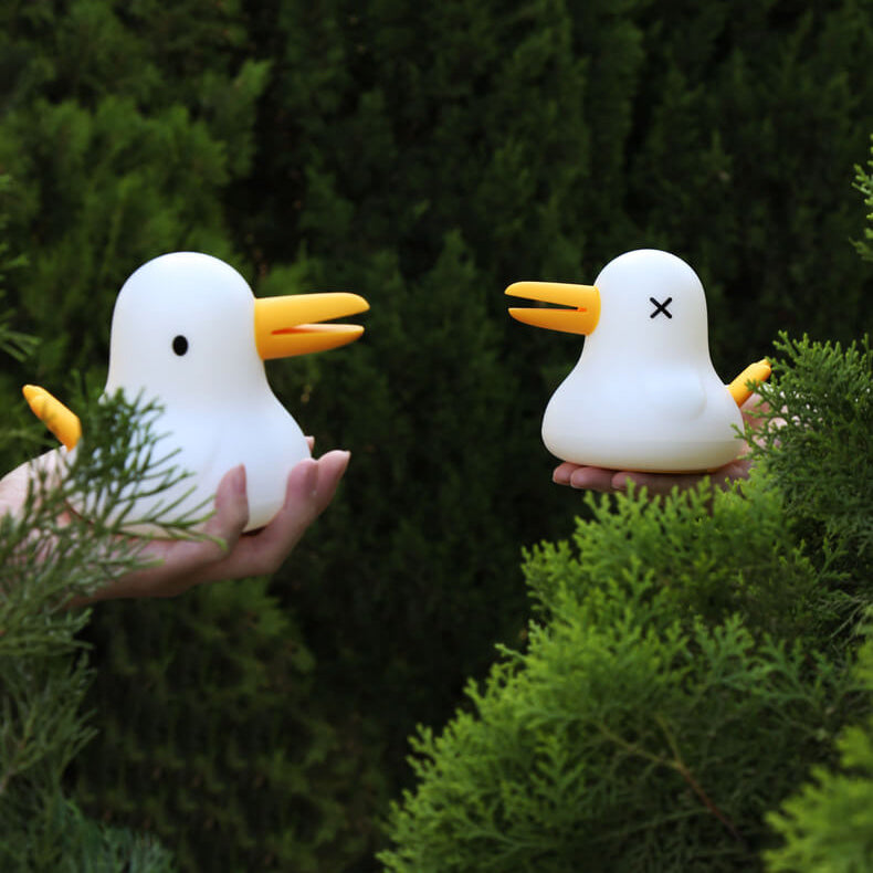 Lumendat Cartoon Kiwi Bird Silicone Rechargeable Timer Dimmable LED Decorative Table Lamp Lumendat