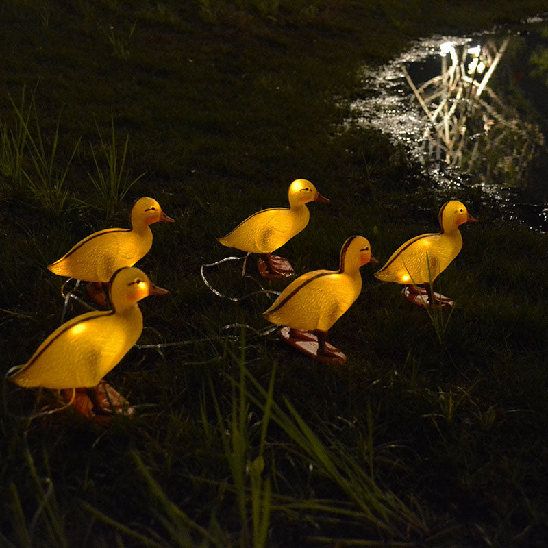 Solar Creative Duck LED Lawn Animal Decorative Landscape Light Lumendat
