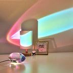 Creative Crystal Projection Angel Eye LED Table Lamp Lumendat