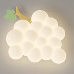 Lumendat Contemporary Creative Kids Grape Iron Plastic LED Flush Mount Ceiling Light For Bedroom Lumendat