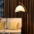 Retro Zen Simulation Bamboo Pole 1-Light Standing Floor Lamp Lumendat
