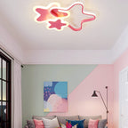 Lumendat Nordic Cartoon Star Shape LED Flush Mount Ceiling Light Lumendat