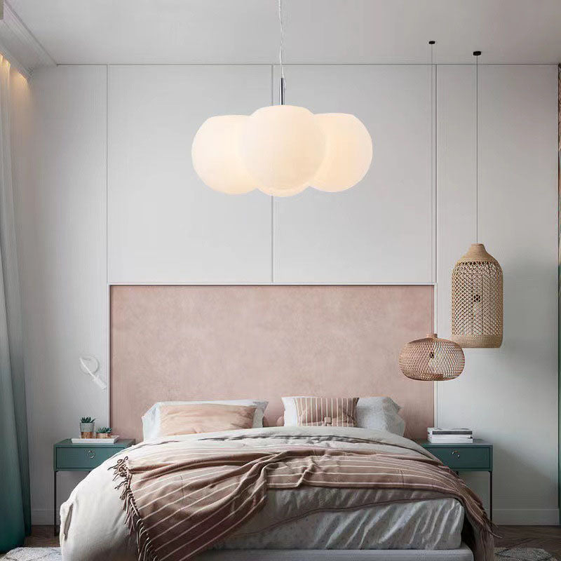 Lumendat Modern Minimalist Flower Bubble LED Kids Flush Mount Ceiling Light Lumendat