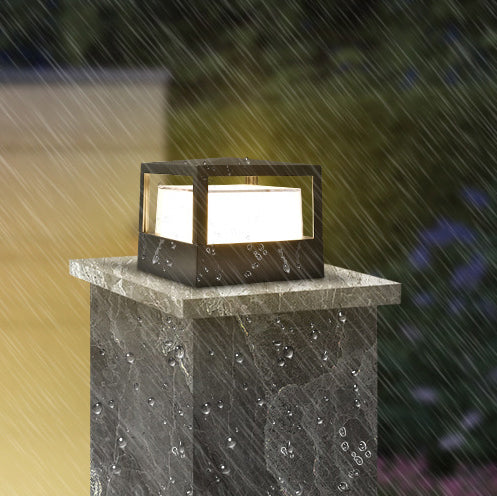 Industrial Waterproof Aluminum Cylinder LED Outdoor Lawn Landscape Light Lumendat
