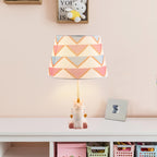 Lumendat Nordic Fun Cartoon Pattern Resin Fabric Children 1-Light Table Lamp Lumendat