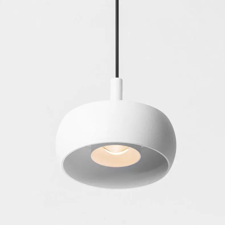 Nordic Minimalist Dome Aluminum LED Retractable Pendant Light Lumendat