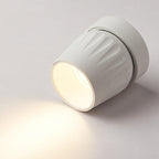 Modern Minimalist Aluminum Adjustable Angle LED Spotlight Semi-Flush Mount Ceiling Lumendat