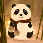 Lumendat Childlike Cartoon Mini Panda Silicone LED Night Light Table Lamp Lumendat