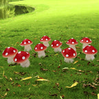Modern Creative Mushroom Solar LED Outdoor Waterproof Garden Light String Lumendat