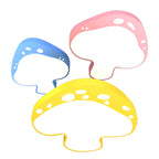 Lumendat Creative Cartoon Mushroom Shape Kids LED Flush Mount Ceiling Light Lumendat