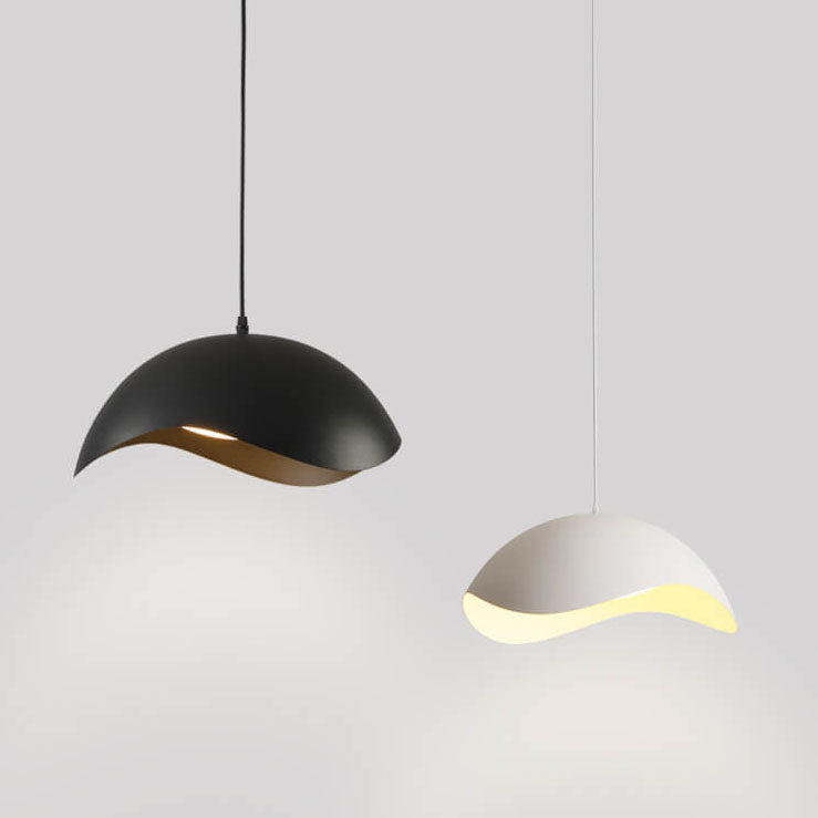 Nordic Minimalist Dome Wave Design LED Pendant Light BulbSquare