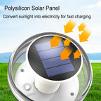 Modern Round Outdoor Waterproof Solar LED Water Drift Light Lumendat