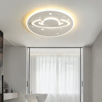 Lumendat Creative Cartoon Planet Star LED Round Flush Mount Ceiling Light Lumendat