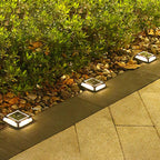 Modern Square Waterproof Solar LED Outdoor Garden Balcony Street Light Lumendat