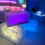 Creative Ice Cube Acrylic RGB LED Decorative Table Lamp Lumendat