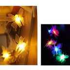 Modern Creative Butterfly Outdoor Patio Garden LED String Lights Lumendat
