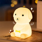 Lumendat Creative Silicone Puppy LED Night Light Table Lamp Lumendat