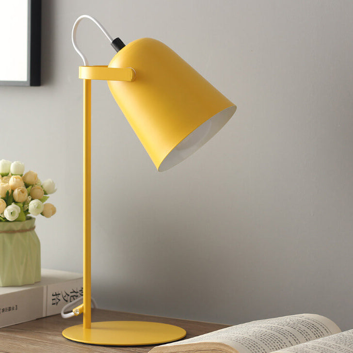 Nordic Macaroon Column Shade 1-Light Table Lamp Lumendat