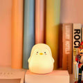 Lumendat Cartoon Penguin Silicone USB LED Kids Night Light Table Lamp Lumendat