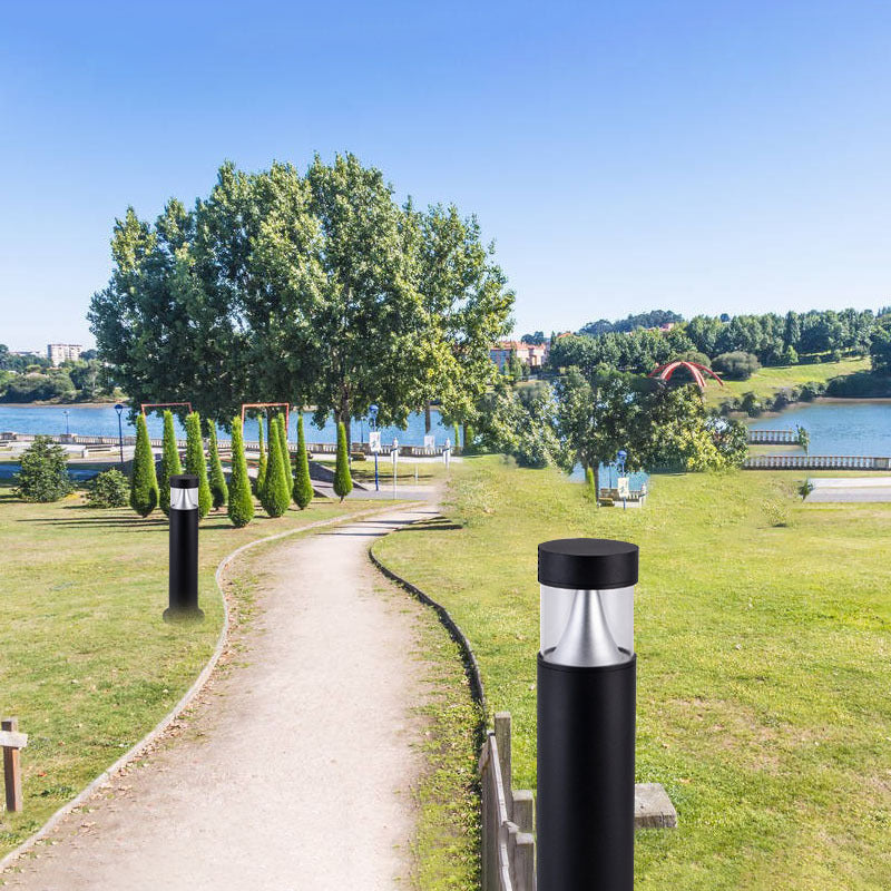 Contemporary Industrial Aluminum Column LED Waterproof Lawn Landscape Light For Garden Lumendat
