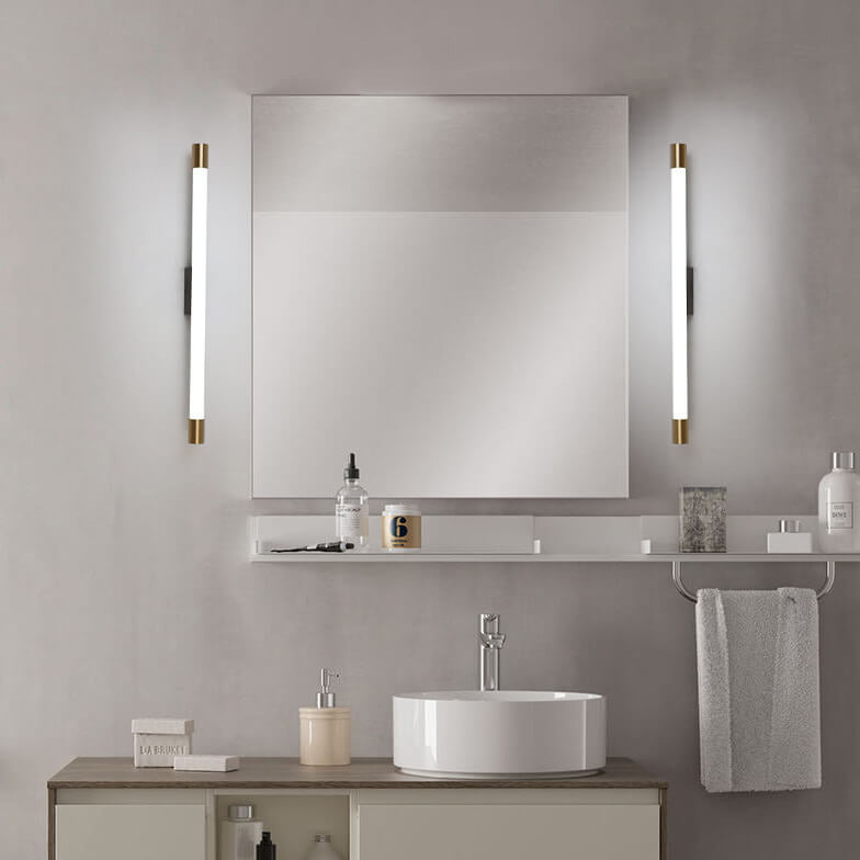 Modern Minimalist Vanity Thin Tube PC LED  Wall Sconce Lamp