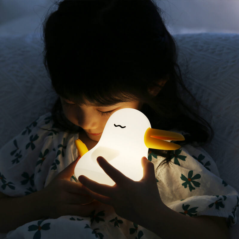 Lumendat Cartoon Kiwi Bird Silicone Rechargeable Timer Dimmable LED Decorative Table Lamp Lumendat