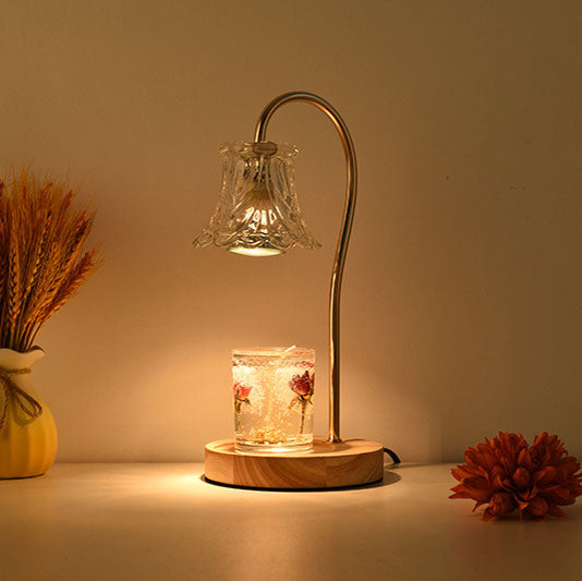 Nordic Classical Bellflower 1-Light Melting Wax Table Lamp Lumendat