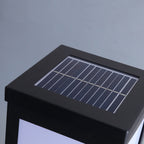 Modern Solar Lawn Square Column Outdoor Waterproof Path Lamp Lumendat