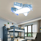 Lumendat Creative Simplicity Airplane Acrylic LED Kids Flush Mount Ceiling Light Lumendat