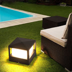 Industrial Waterproof Aluminum Cylinder LED Outdoor Lawn Landscape Light Lumendat