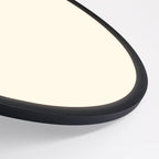 Modern Minimalist Aluminum Round Shape LED Pendant Light for Dining Room BulbSquare