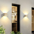 Outdoor Minimalist Square Cube Aluminum Waterproof LED Wall Sconce Lamp Lumendat