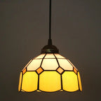 Tiffany Stained Glass Dome Shade European 1-light Pendant Light Lumendat