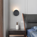 Minimalist Round 1-Light LED Indoor Outdoor Wall Sconce Lamp