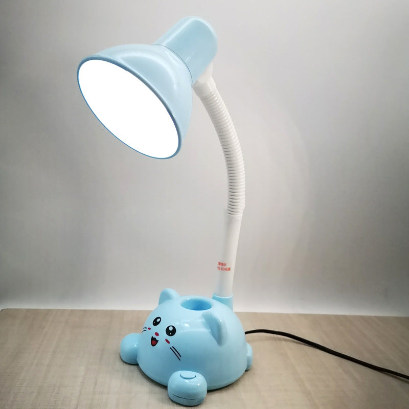 Modern Cartoon Cat Student Eye Care LED Table Lamp Lumendat
